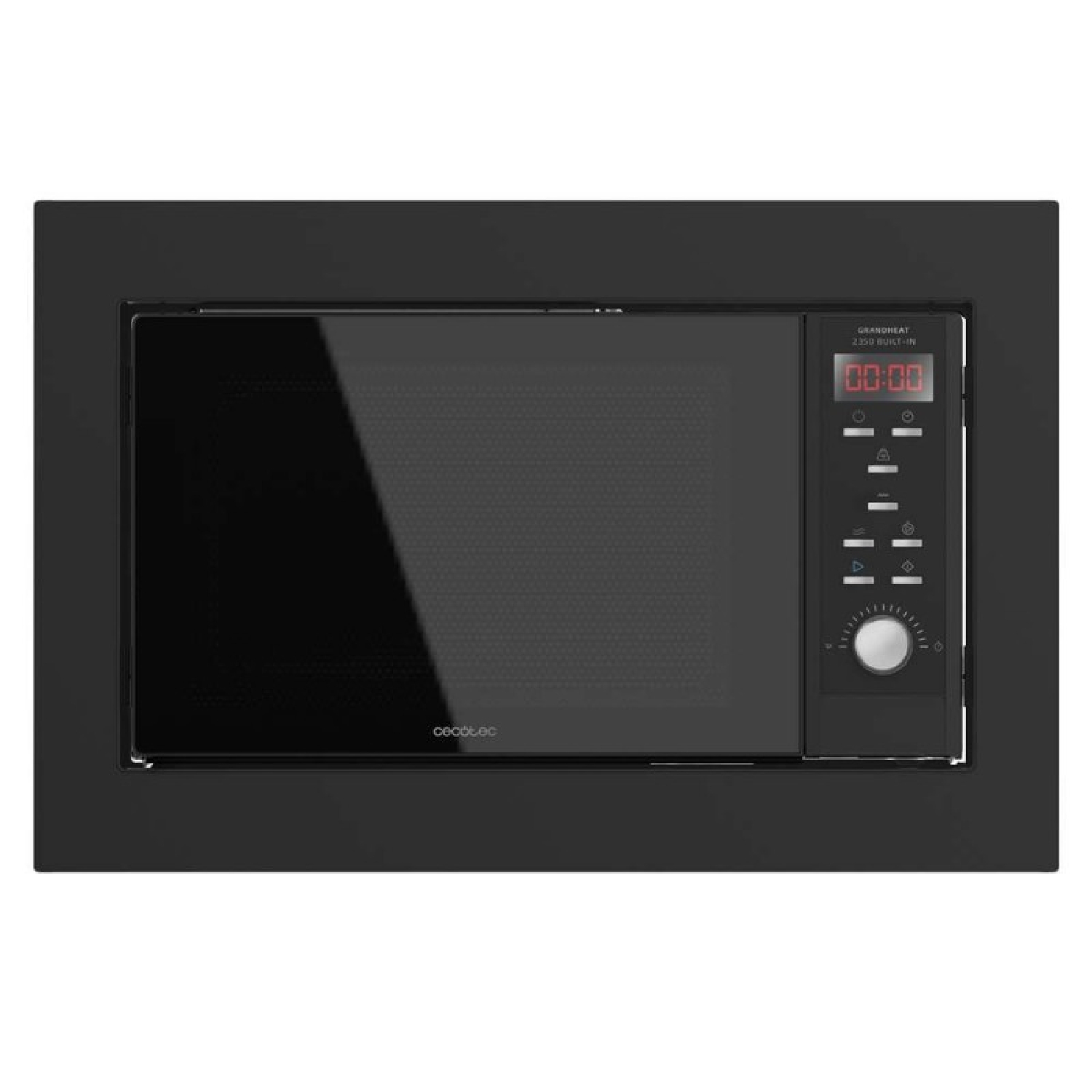 Cecotec microondas encastrable digital grandheat 2350 built-in black. 900