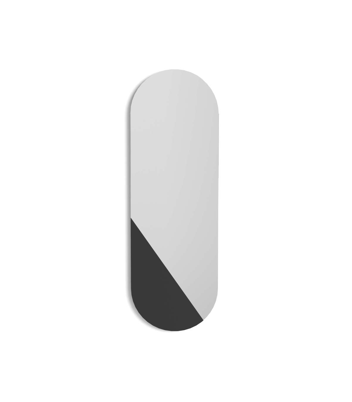 Espejo de pared asimétrico moderno para decoración elegante