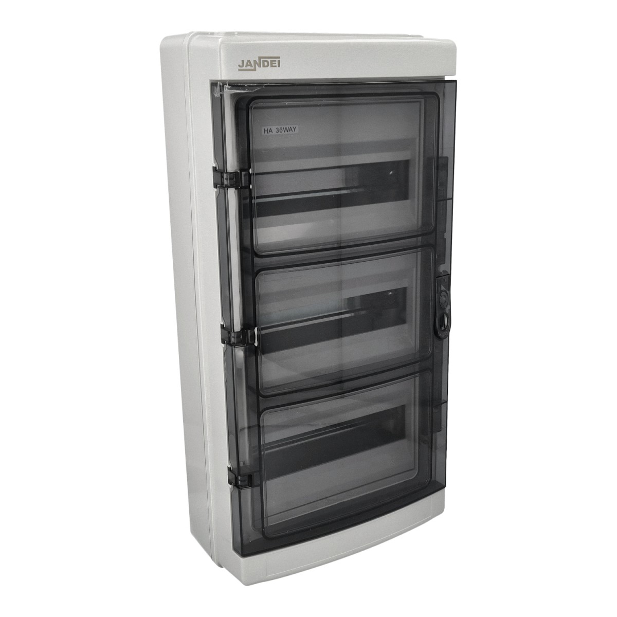 Cuadro eléctrico exterior 36 módulos tapa lateral traslúcida