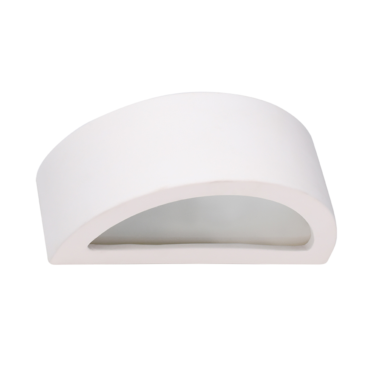 Lámpara de pared atena 1 blanco cerámica 20x10x9cm