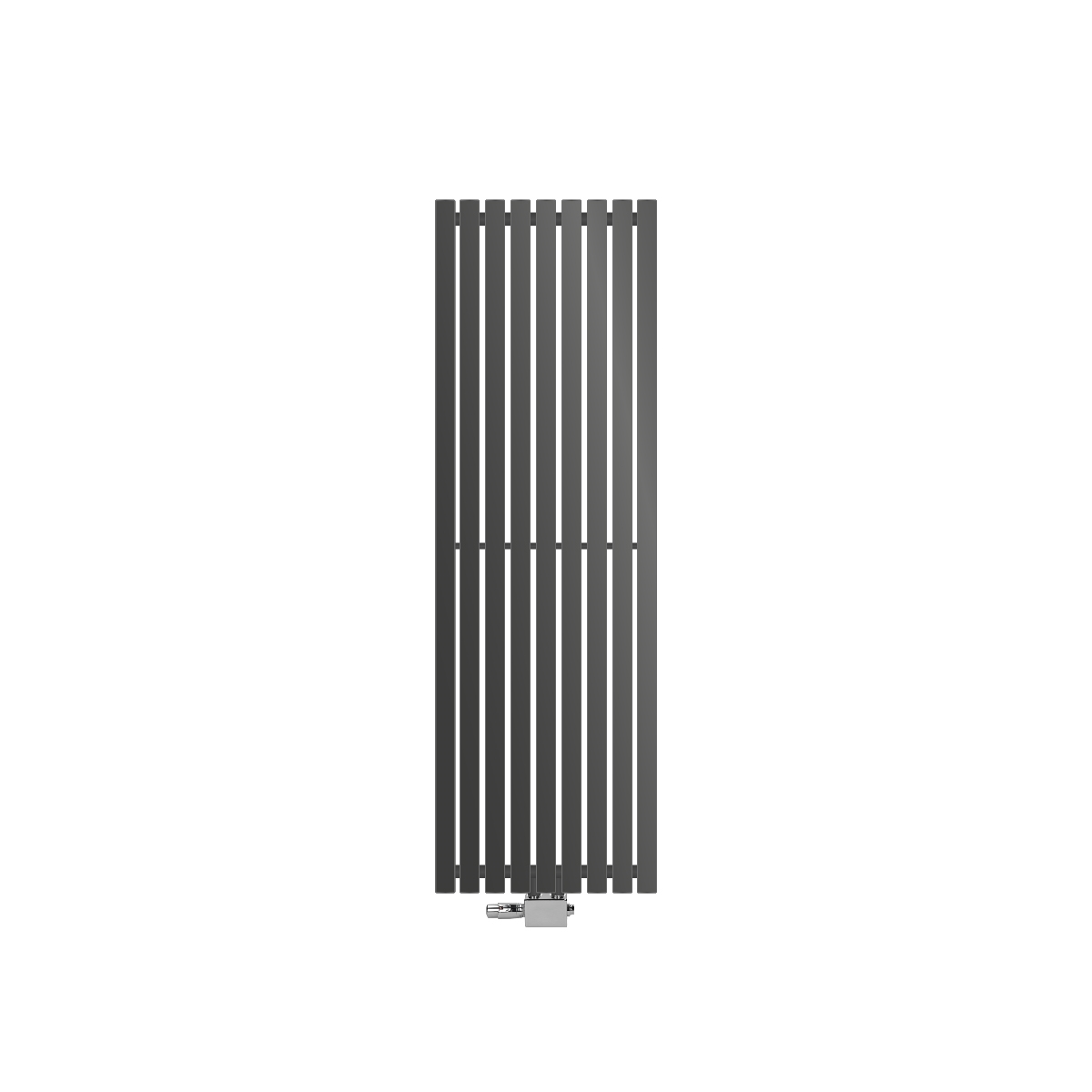 Radiador de baño stella 480x1400 mm antracita