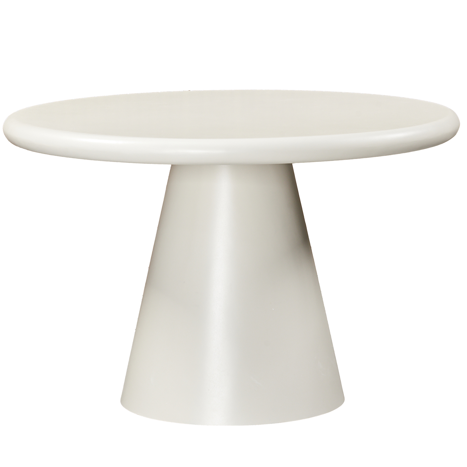 Mesa comedor madera acabado cemento