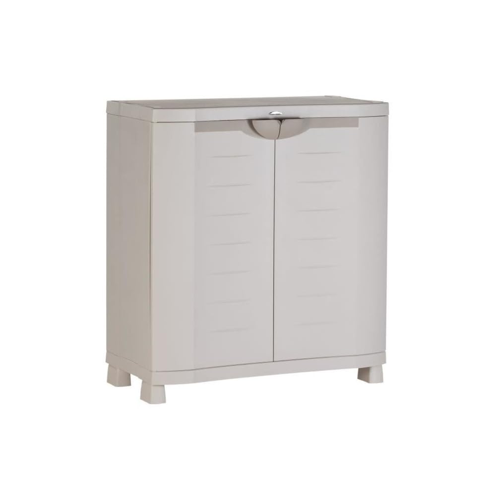 Medio armario 90 cm space-saver beige | plastiken