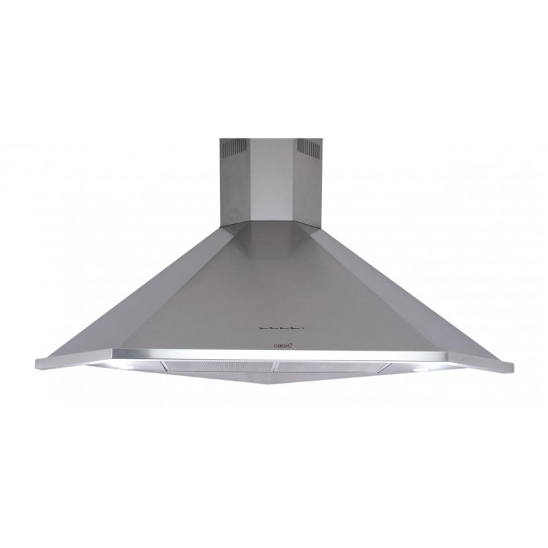Campana esquina cata angolo 100 cm inox