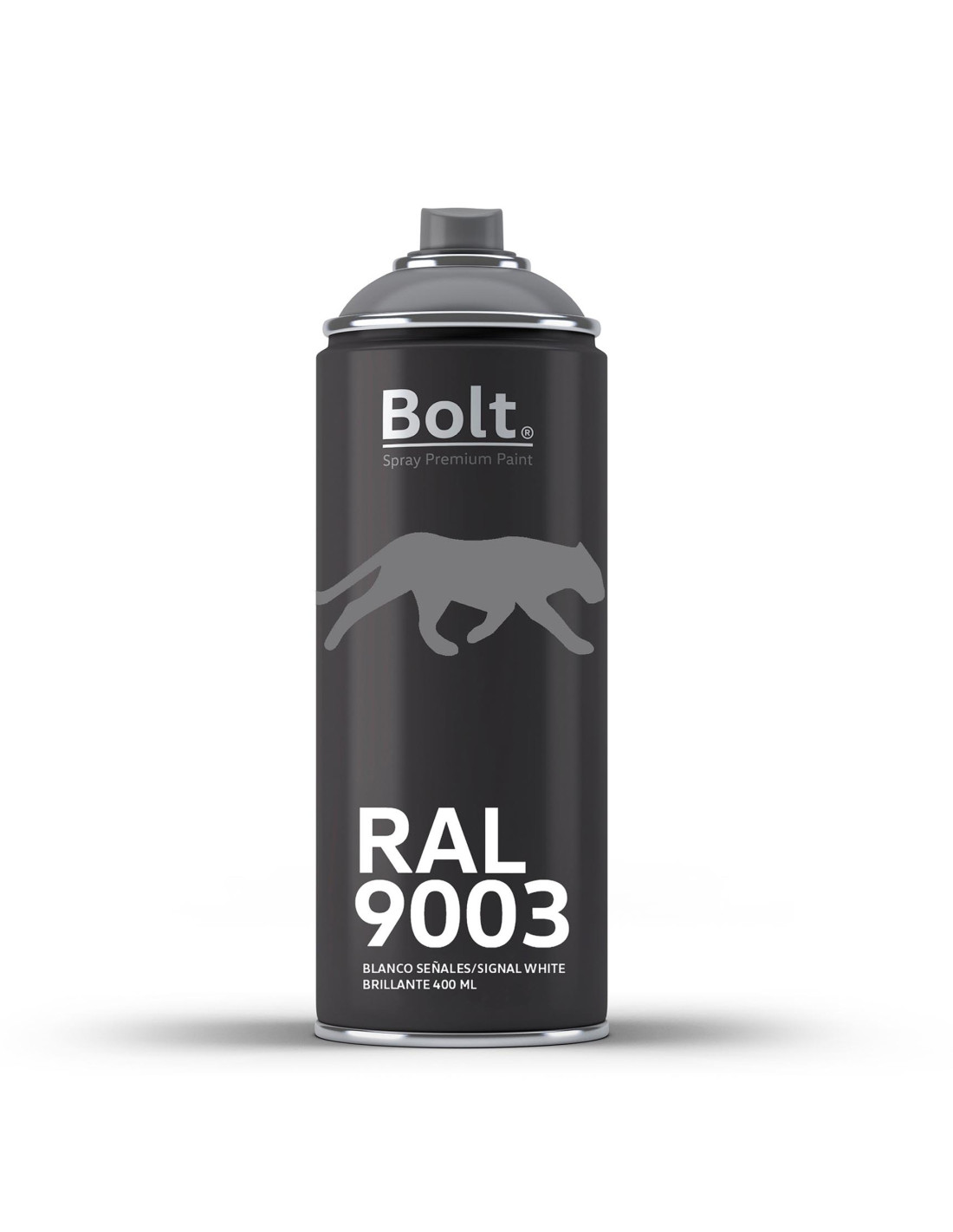 Spray bolt premium acrilico brillante ral 400 ml (ral 9003 blanco señales)