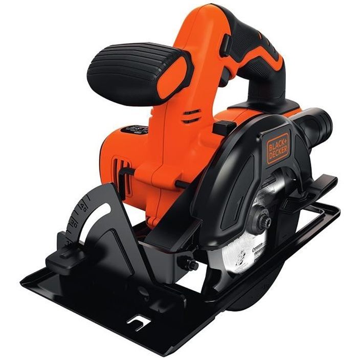 Sierra circular sin cable - black+decker - bdccs18n-xj - 18v - profundidad