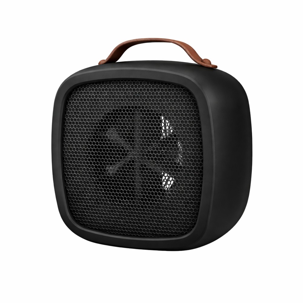Calefactor eléctrico portátil trópico negro (500w)