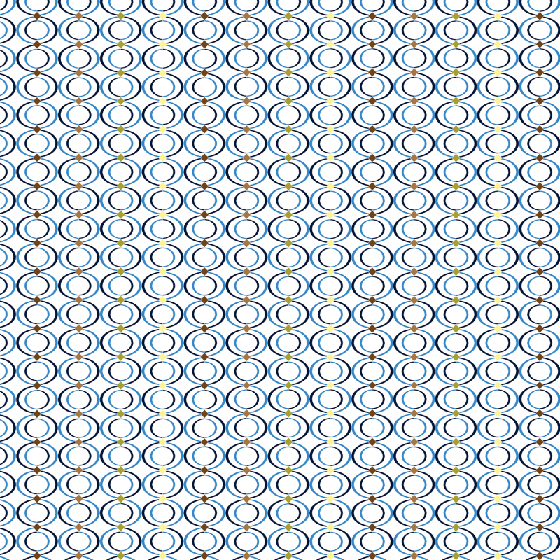 Papel pintado geométrico circulos azules 60cm por 300cm