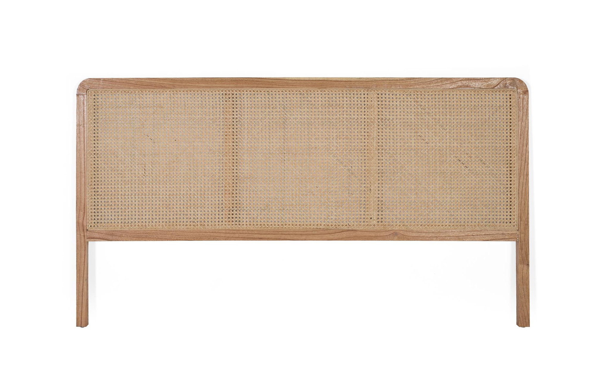 Cabecero de rattan en color natural 150 cm