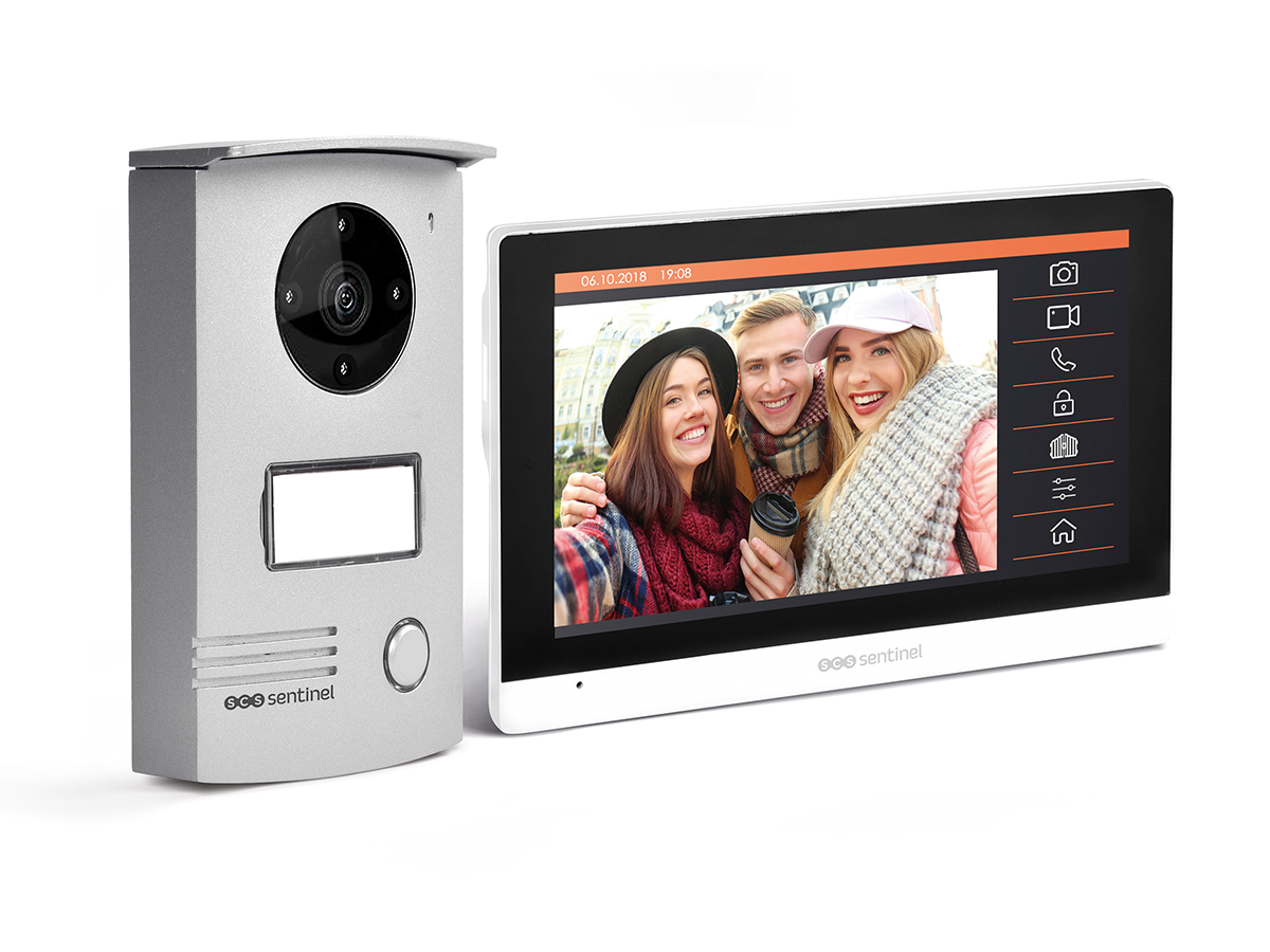 Scs sentinel -videoportero alámbrico - visiodoor 4.3+ - 5 años de garantía