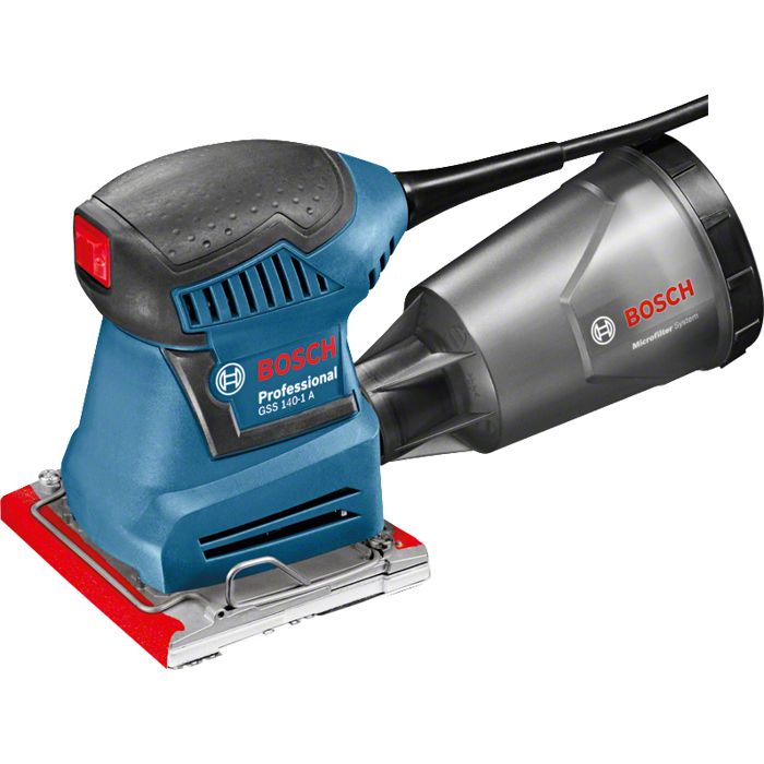 Lijadora orbital - Bosch - gss 140-1a - 180w - sistema de sujeción robusto