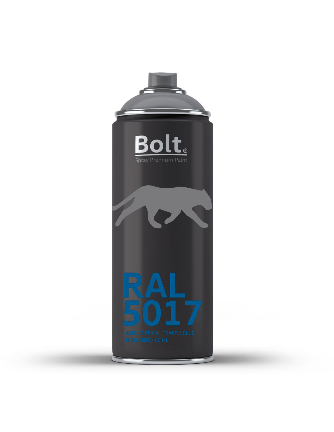 Spray bolt premium acrilico brillante ral 400 ml (ral 5017 azul tráfico)