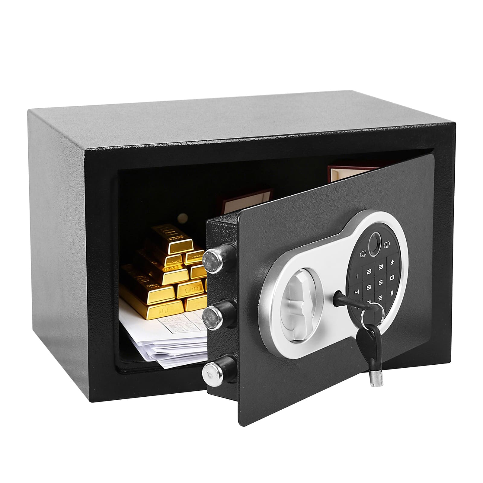 Caja fuerte Secure 8,5l Negra nyana | cerradura electrónica