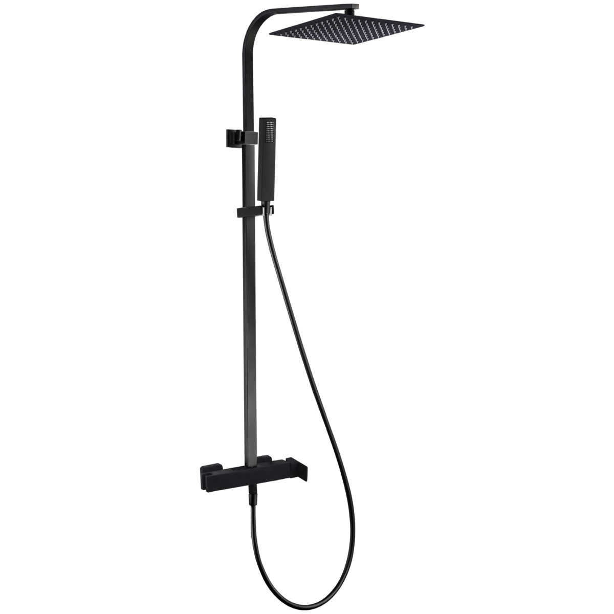Kiara columna de ducha mecánica negro
