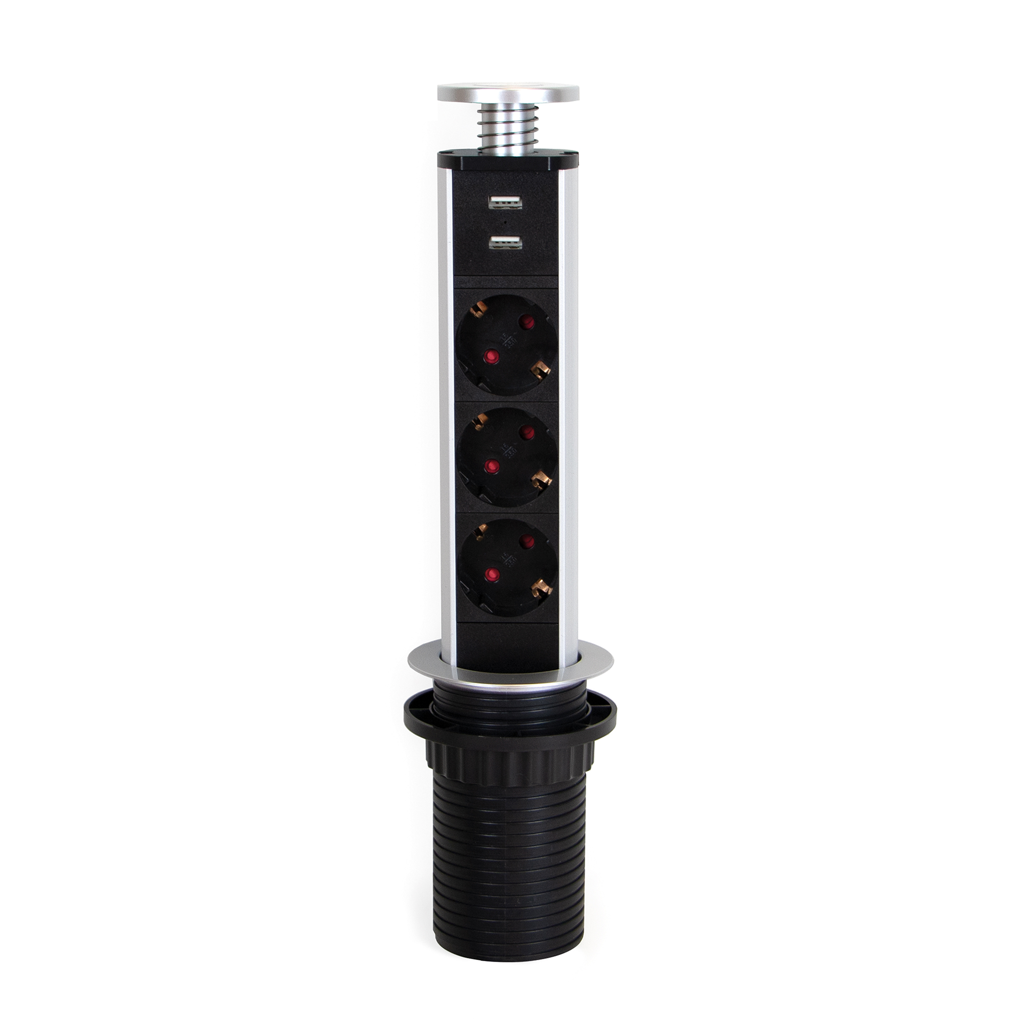 Multiconector elevable vertikal