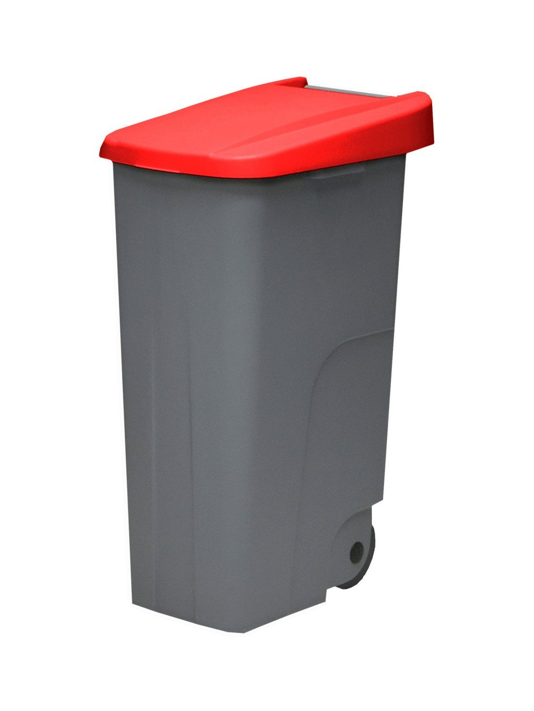 85 l - tapa cerrada | rojo | contenedor de basura denox 65, 85 y 110 - de