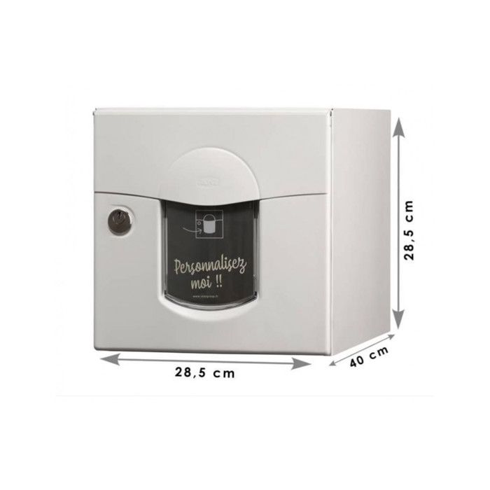 Buzón solea 1 puerta blanco mate - renz