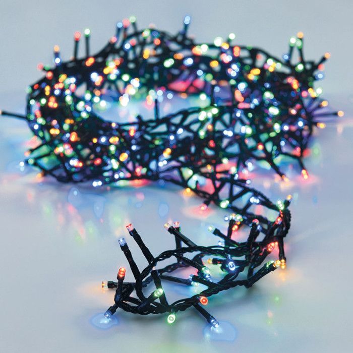 Luces de navidad - h2500256 - multicolor - 400 LED - longitud 11 m