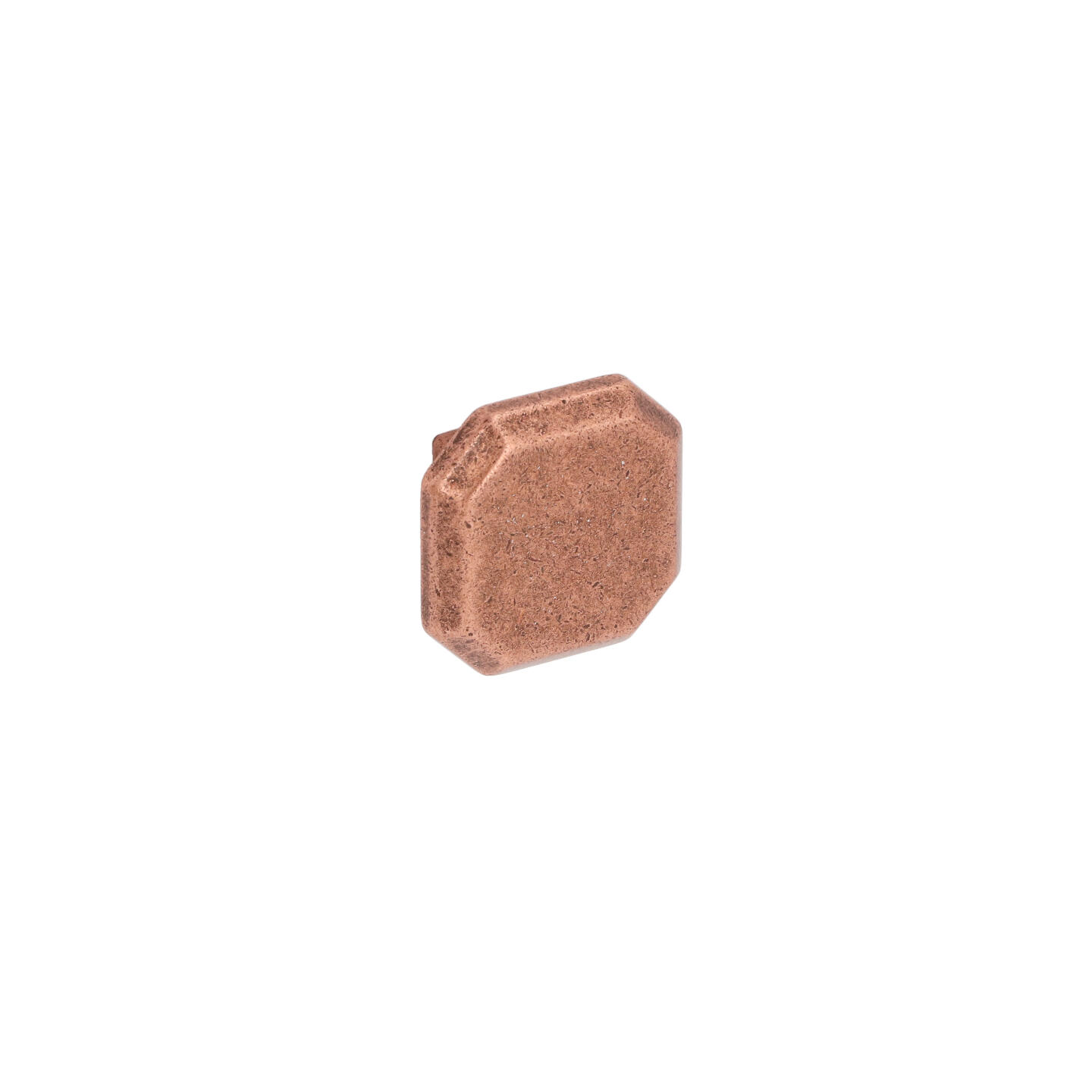 Pomo para muebles en zamac 32 mm de diam cobre envejecido rústico