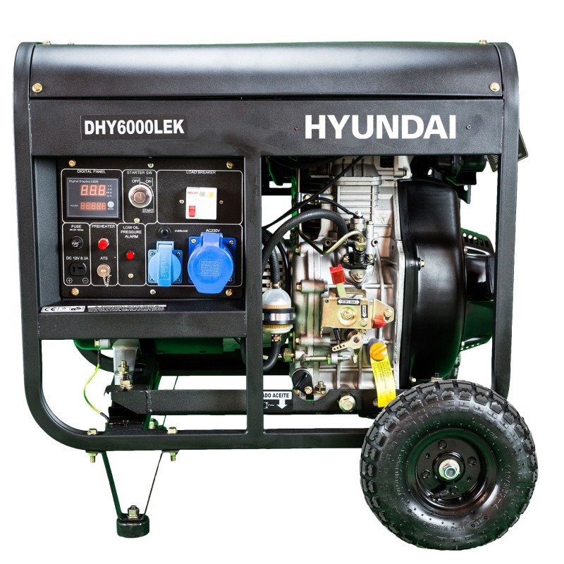 Dhy6000lek generador diésel monofásico abierto 5,5kw