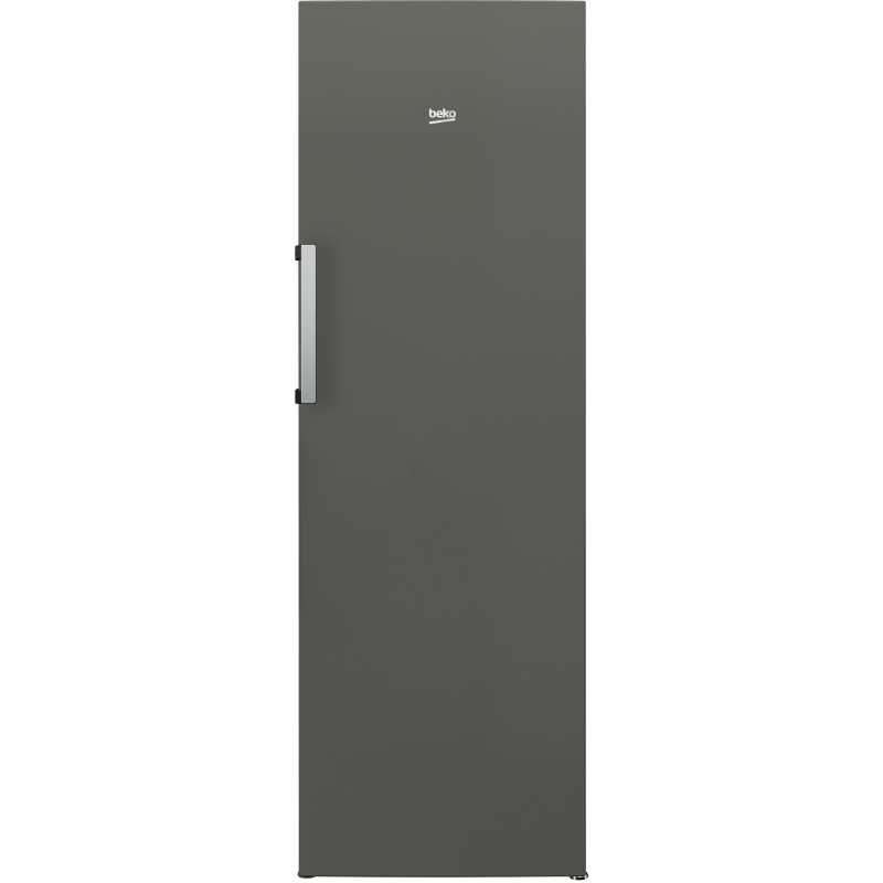 Congelador vertical beko rfne290l41gn no frost 5 cajones inox