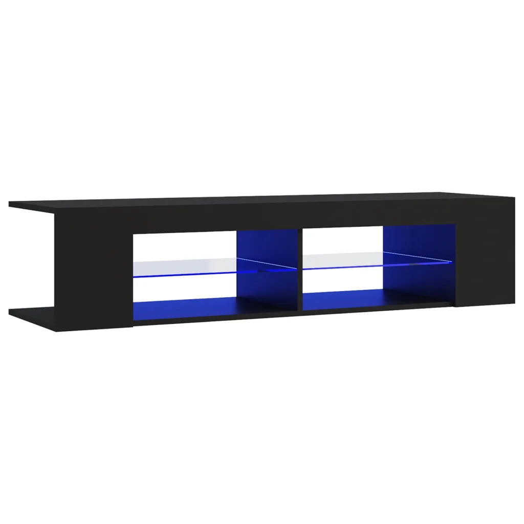 Mueble de tv moderno con iluminación LED de color