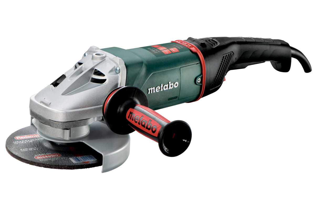 Metabo we 24-180 mvt amoladora angular/cartón