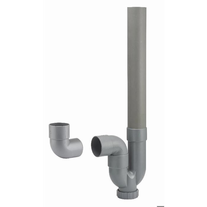 Sifón máquina de lavar ø40 salida horizontal/vertical