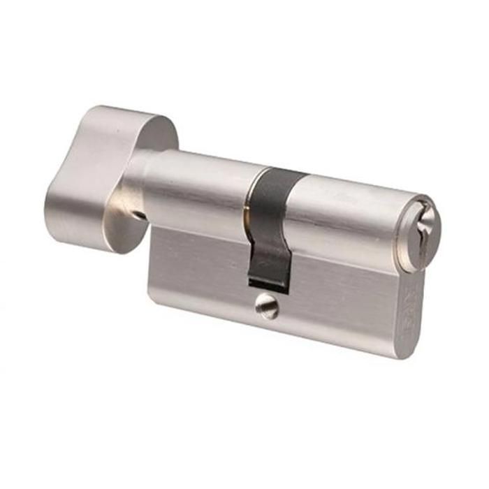 Cilindro f5s con pulsador 30bx40mm - acabado latón barnizado - 3 llaves ifa