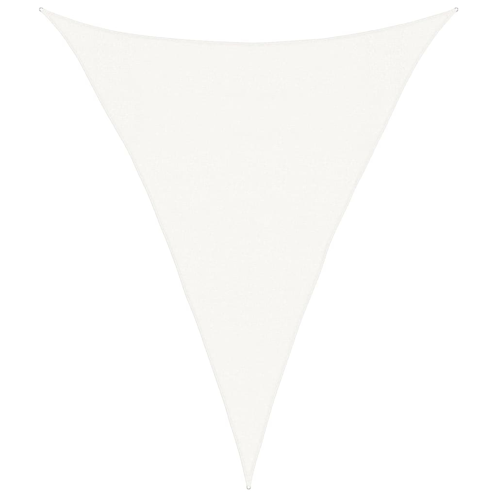 vidaXL toldo de vela hdpe blanco 160 g/m² 3x4x4 m