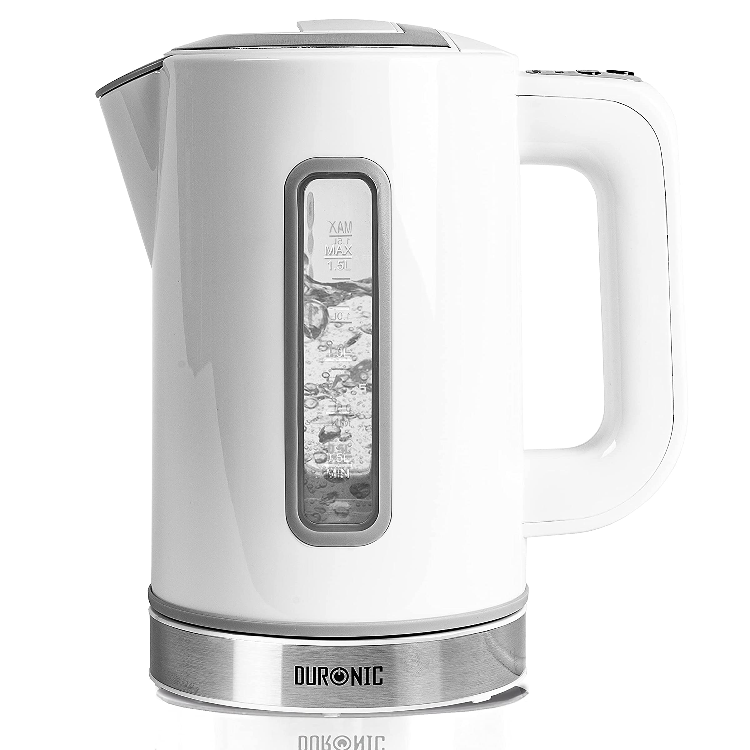 Duronic ek30 we hervidor eléctrico 3000w 1.5l temp ajustable sin bpa