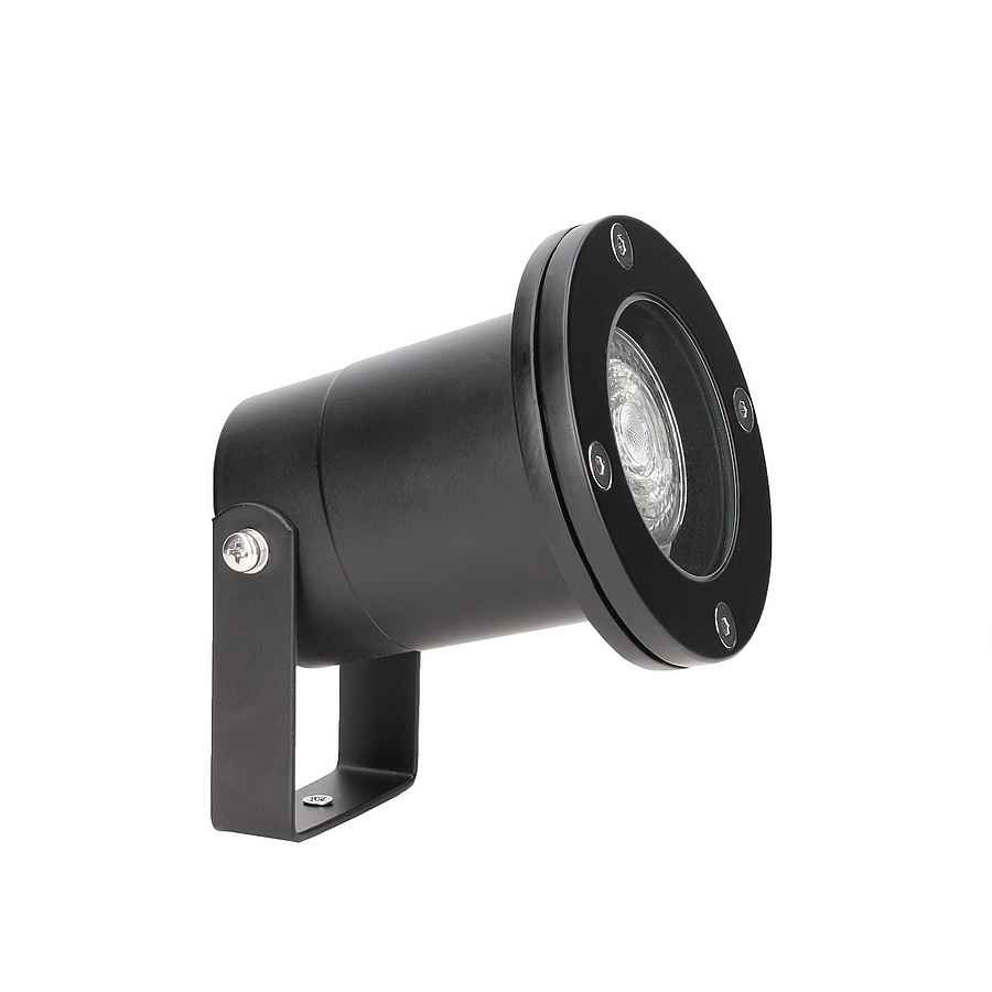 Proyector exterior IP65 modelo Post GU10 Negro FORLIGHT