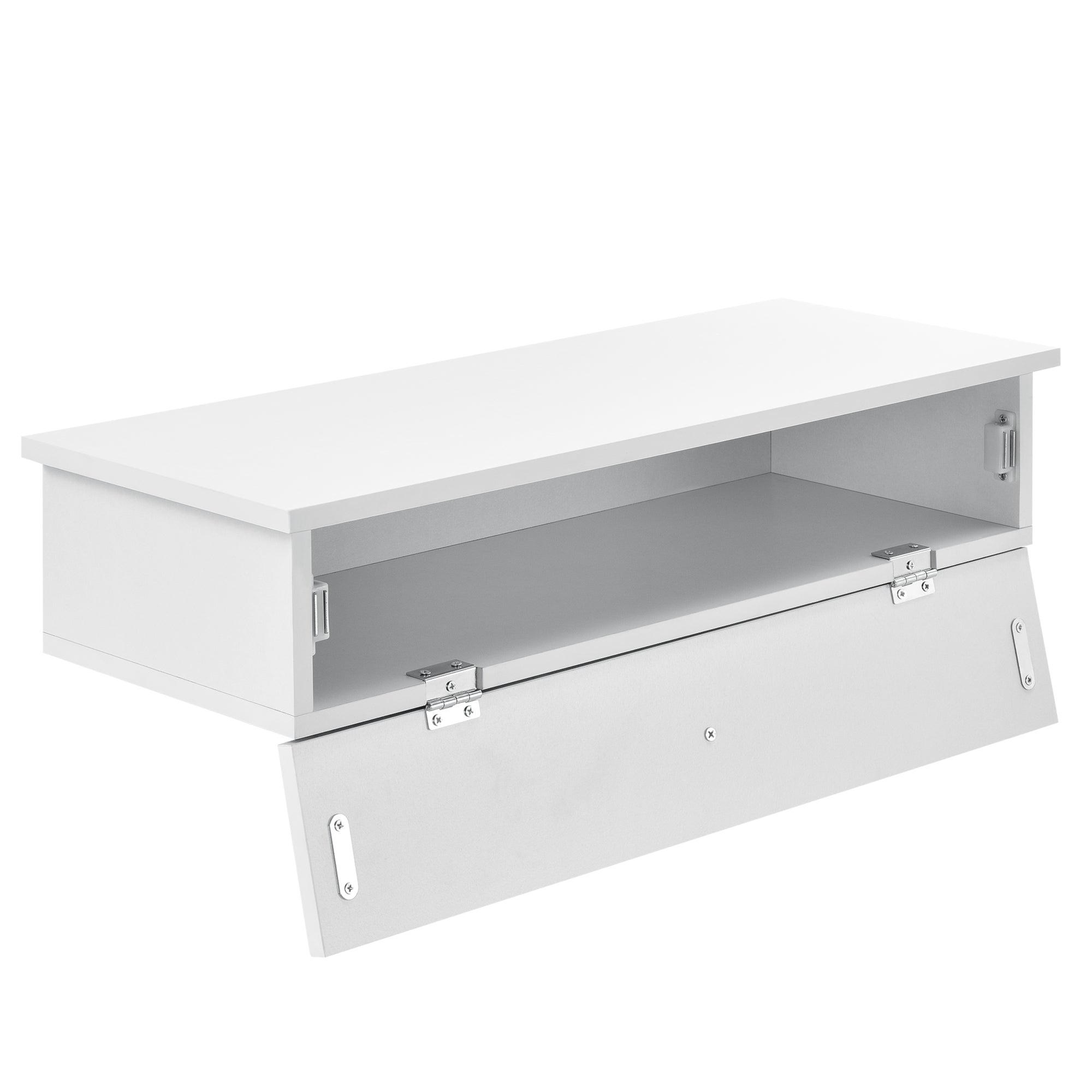 Juego de 2 estantes de pared mueble de almacenaje