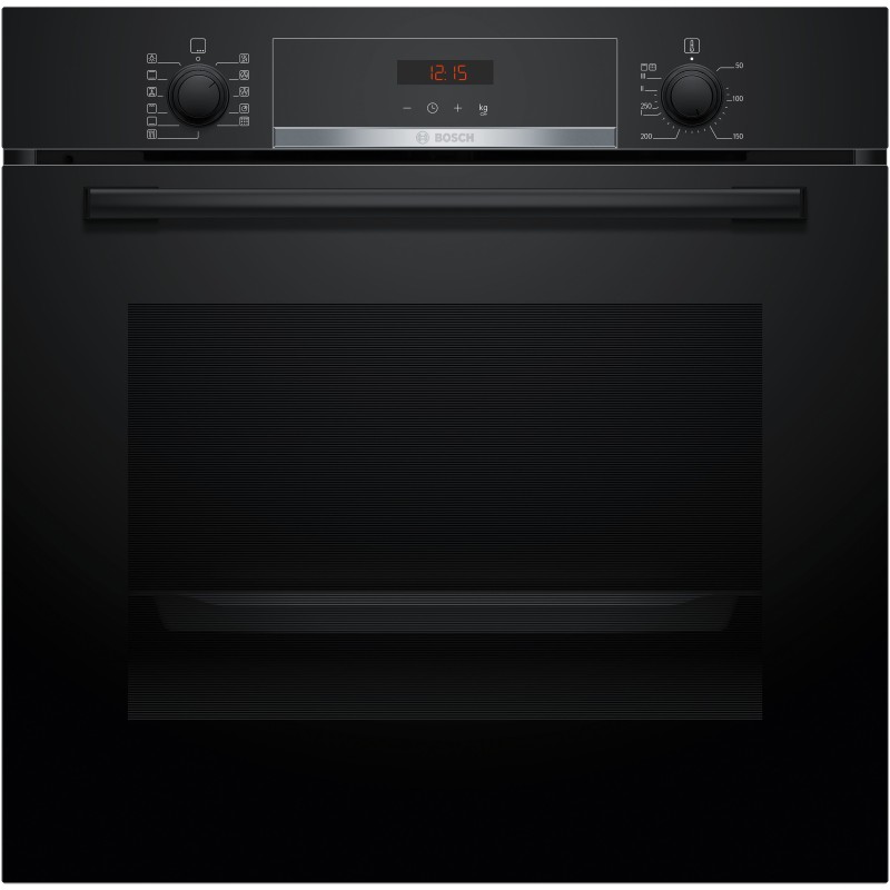 Horno Bosch hba574bb3 multifunción 71 l a+ cristal negro