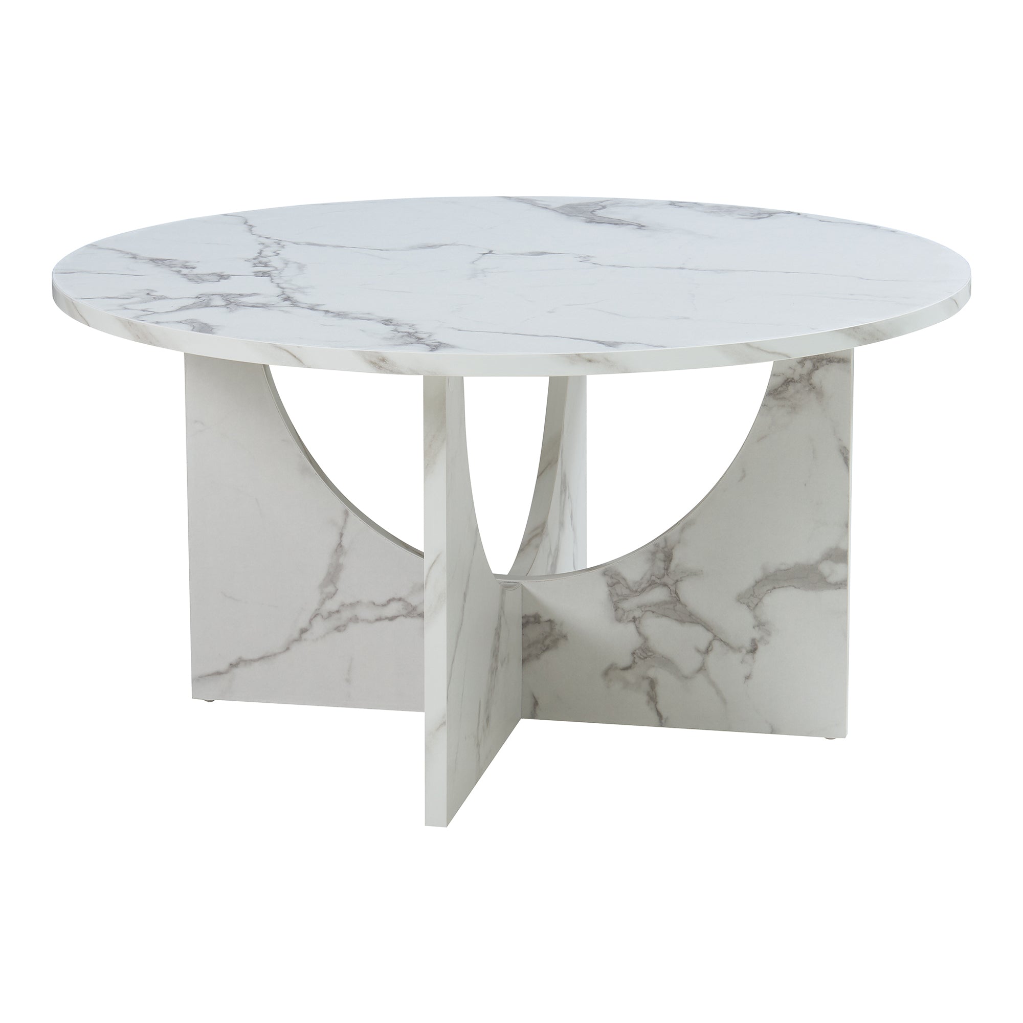 Mesa de centro/consola/auxiliar 80 x 42 cm efecto mármol