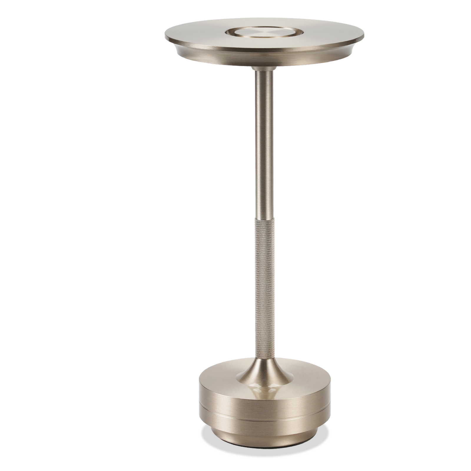 Nettlife lámpara de mesa LED plateado 27x12.8