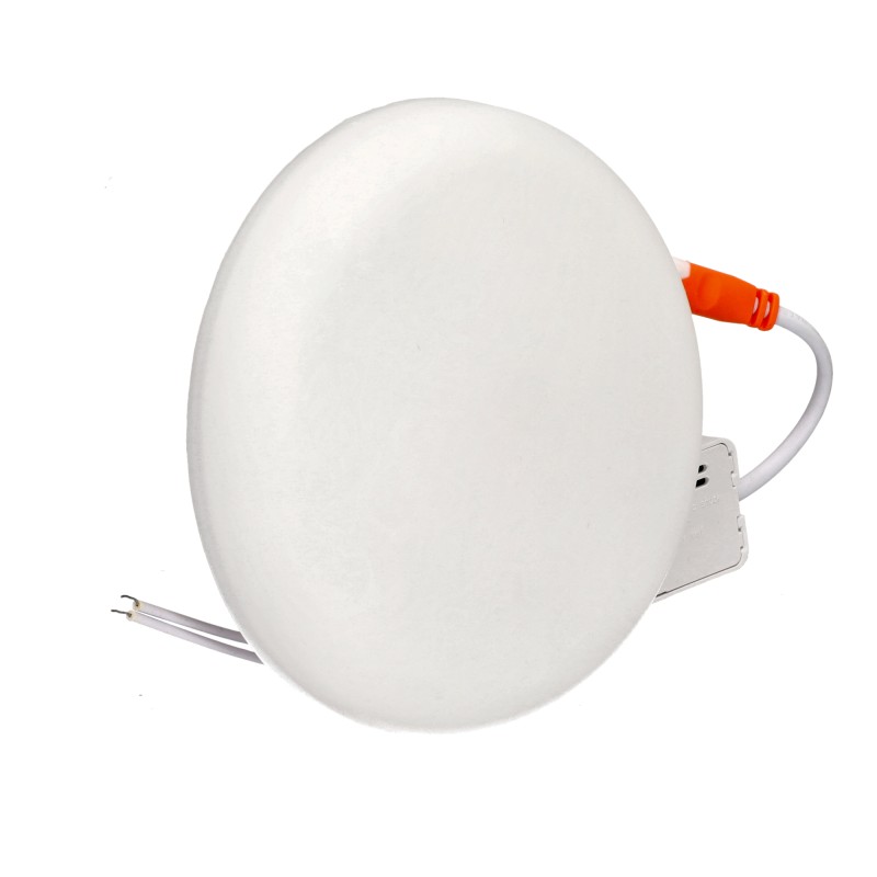 Downlight plafón LED, redondo empotrable ajustable 18w 6000k