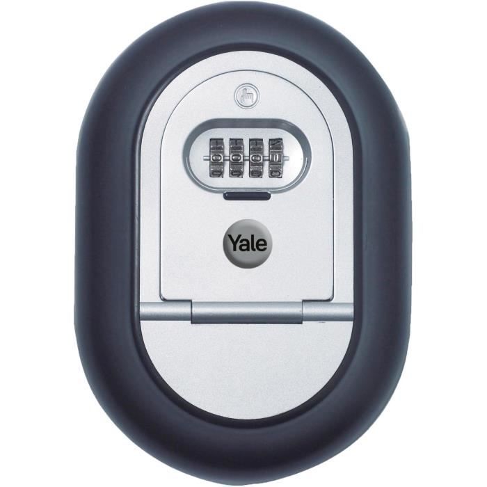 Caja de llaves segura con código programable de 4 dígitos - yale - y500 - r