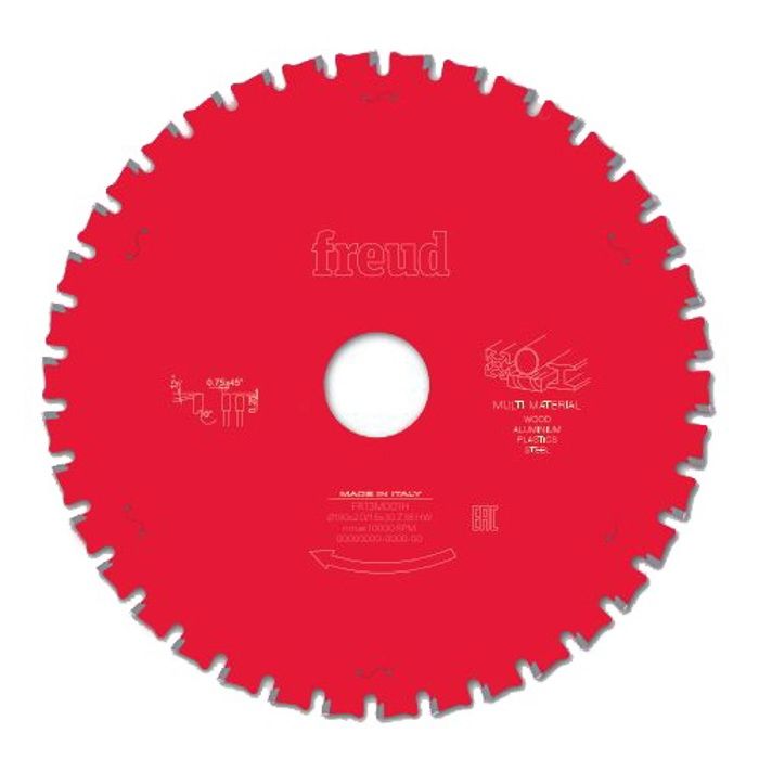 Sierra circular portátil freud - ø254 2,4/2 al30 z48 tpb 0° - f03fs09889 -f