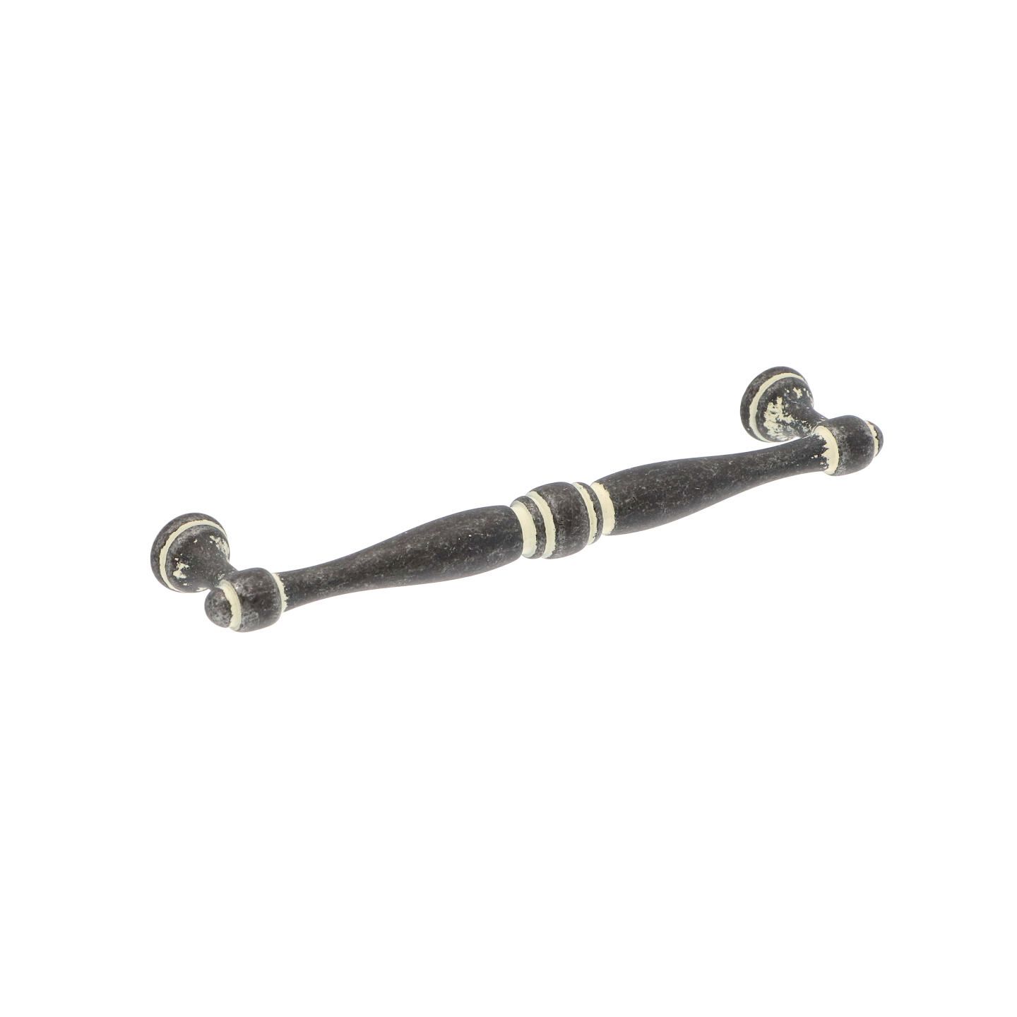 Tirador para muebles en zamac dist entre ejes 128 mm