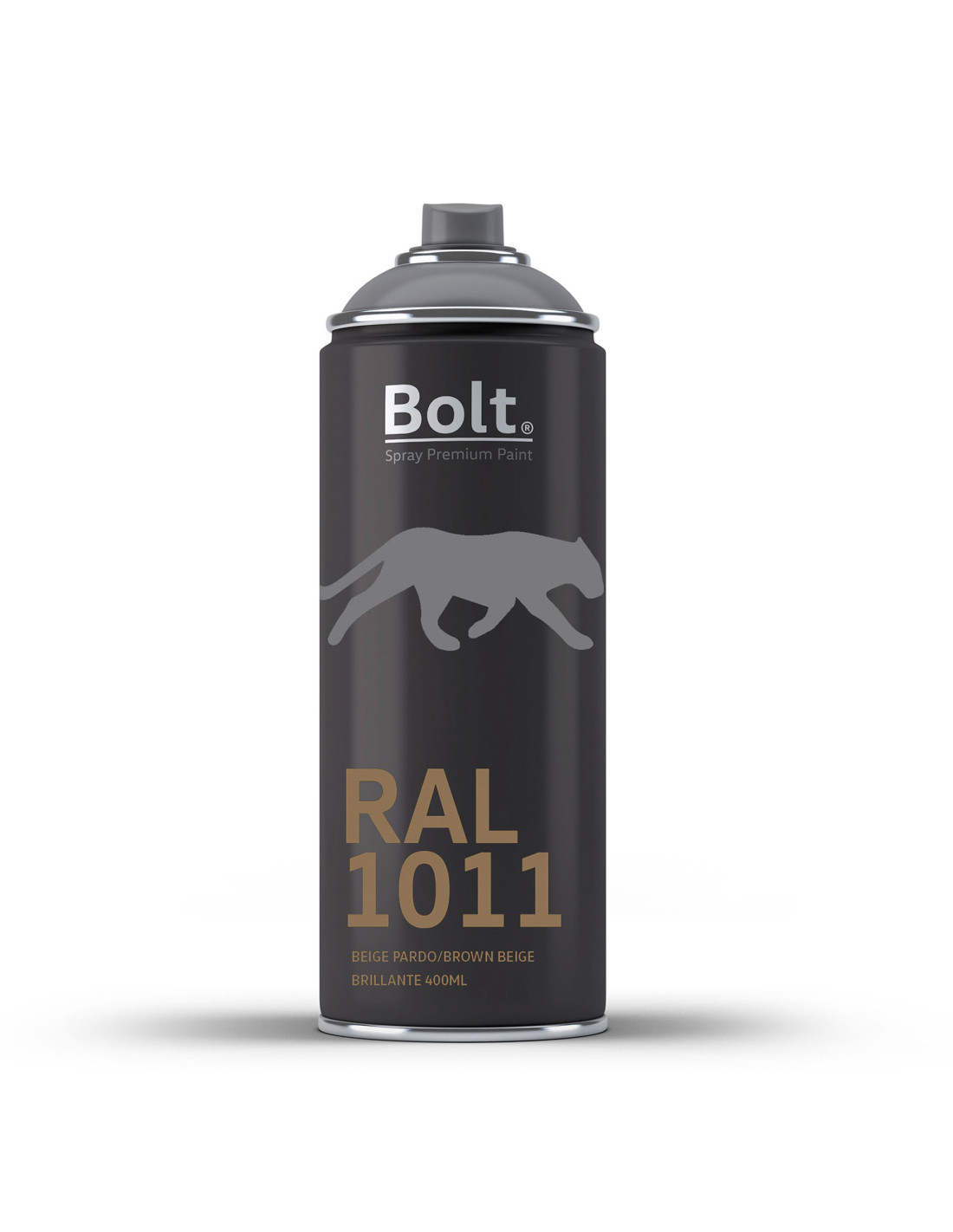 Spray bolt premium acrilico brillante ral 400 ml (ral 1011 beige pardo)