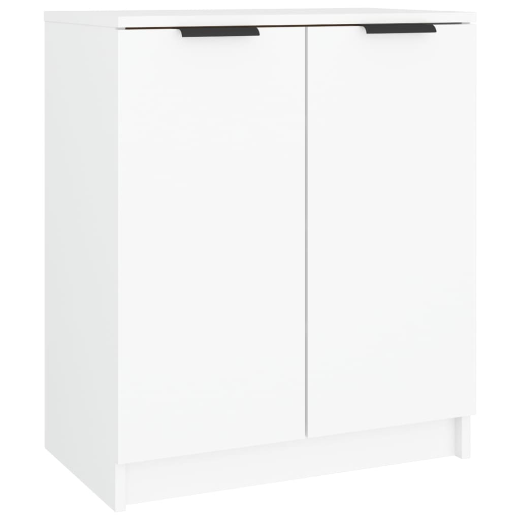 vidaXL zapatero de madera contrachapada blanco 59x35x70 cm