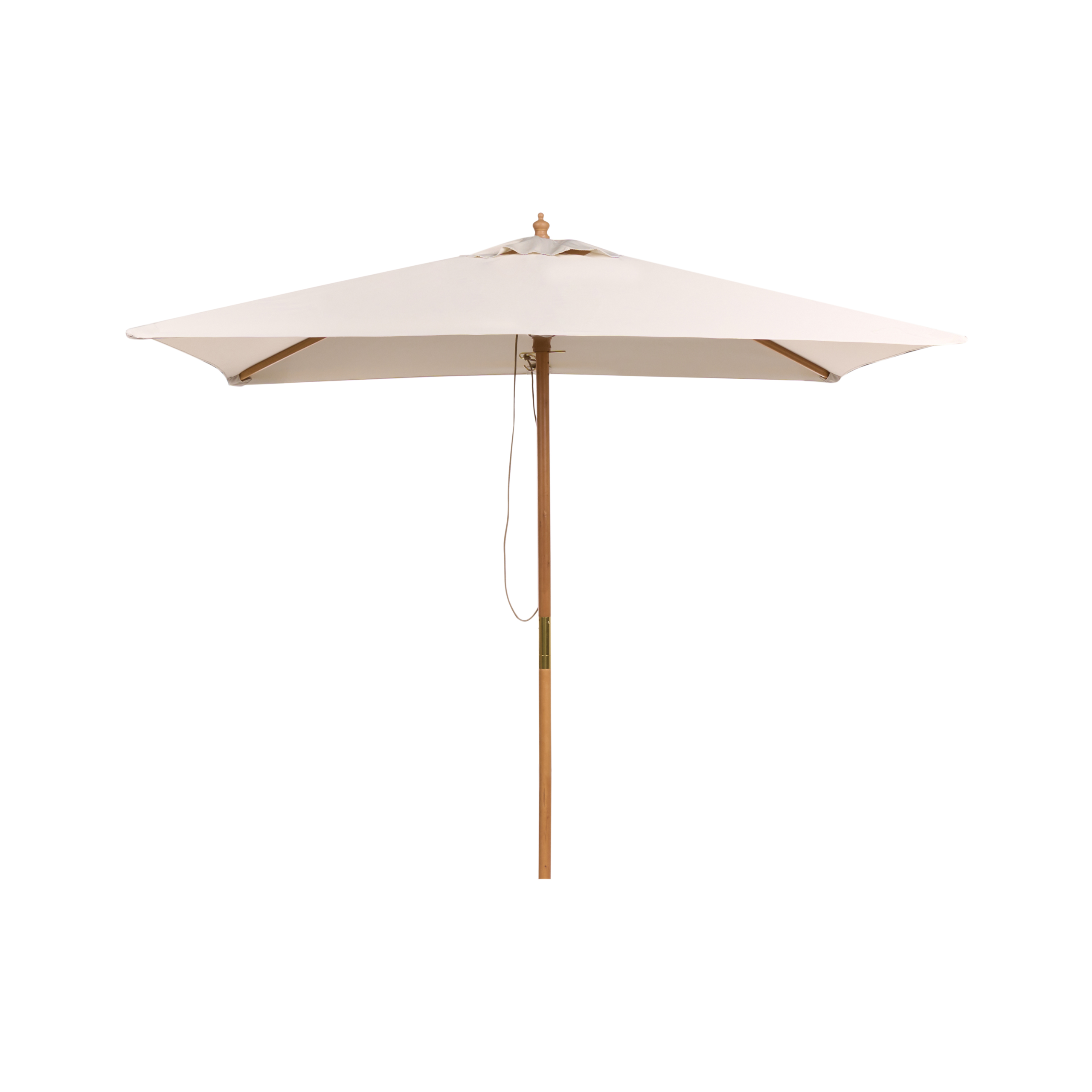 Sombrilla recta 195 cm flamenco beige claro