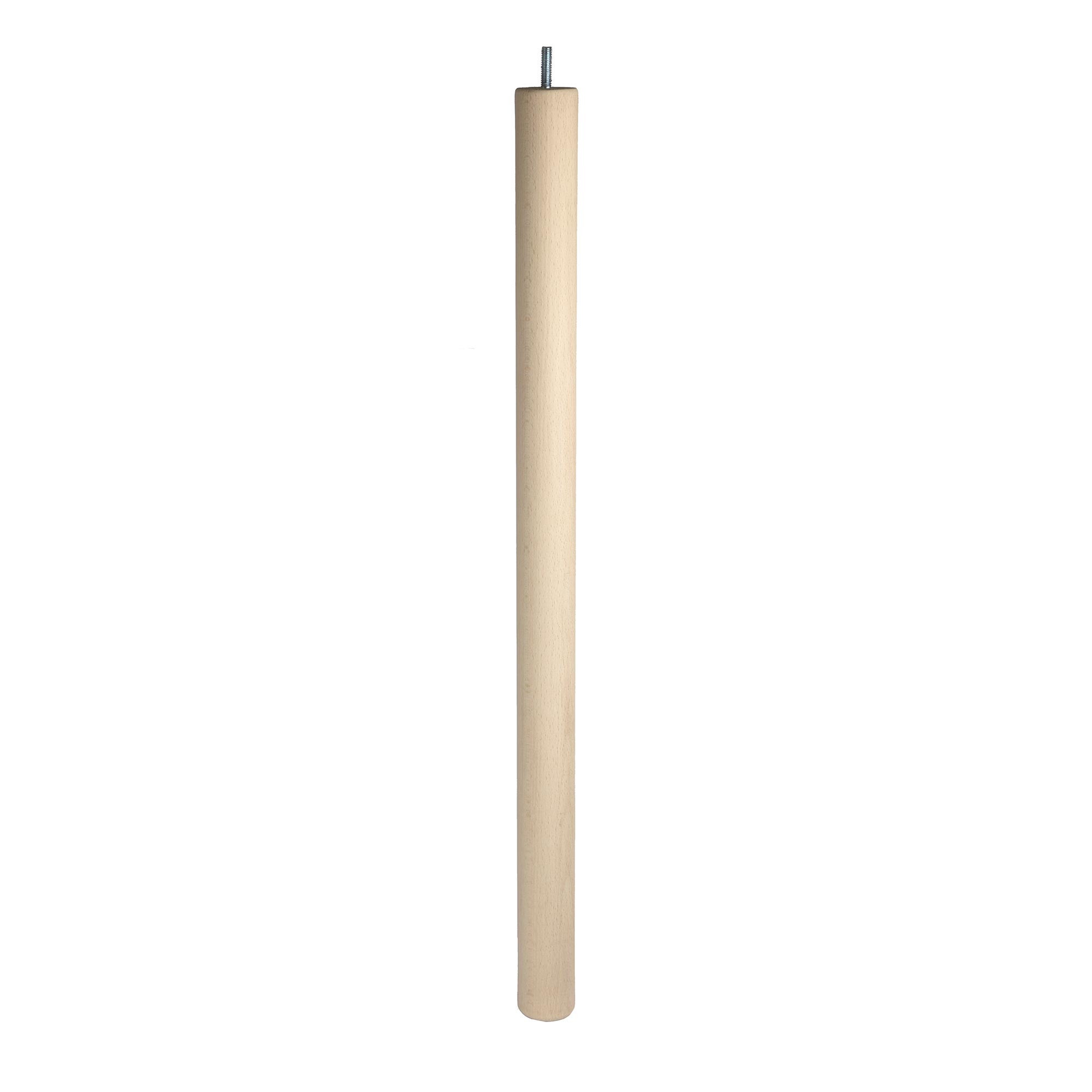 Pata de mesa rei 931 | 46x46x720 mm | haya cruda