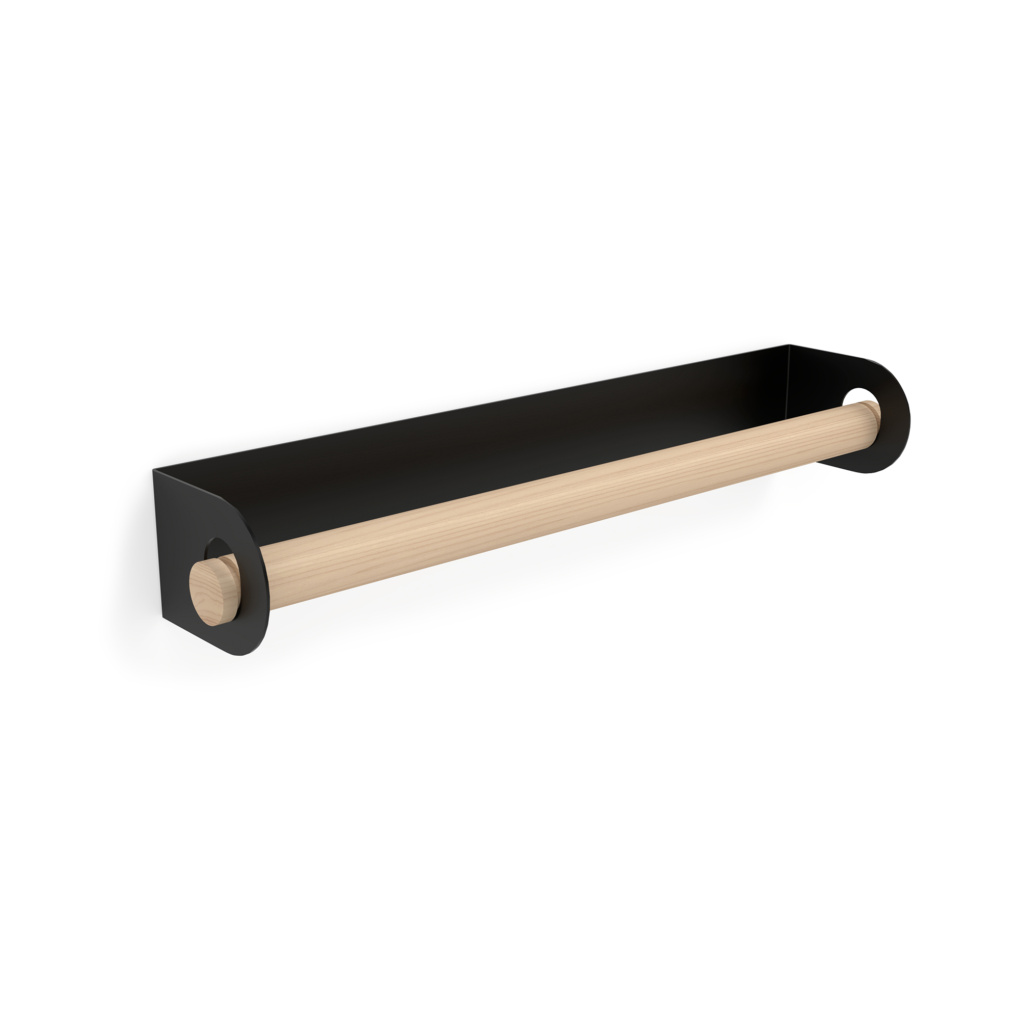 Toallero rei 2-4110.1890 | 45x7x9,3 cm | cromo brillo