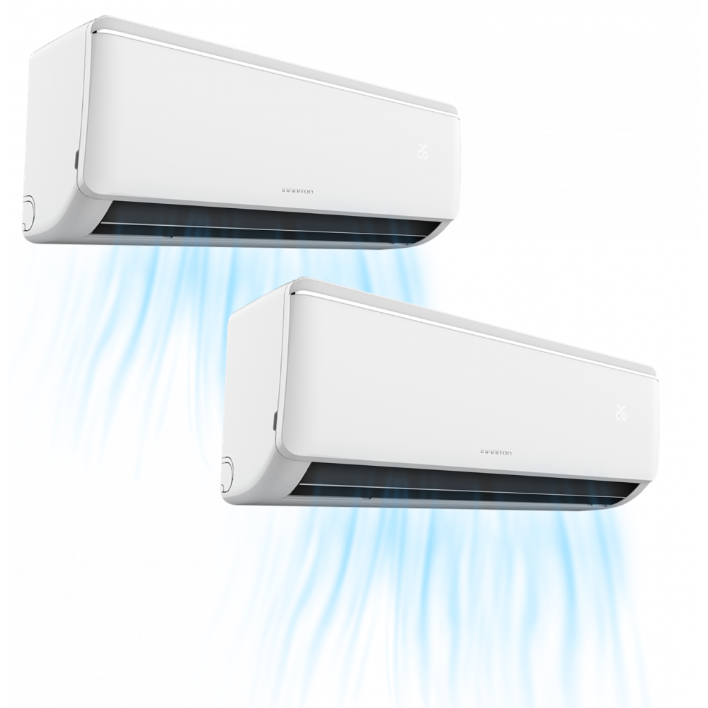 Aire acondicionado infiniton multi-split a323b 2x1,2x3000 f,r32, a++/a+