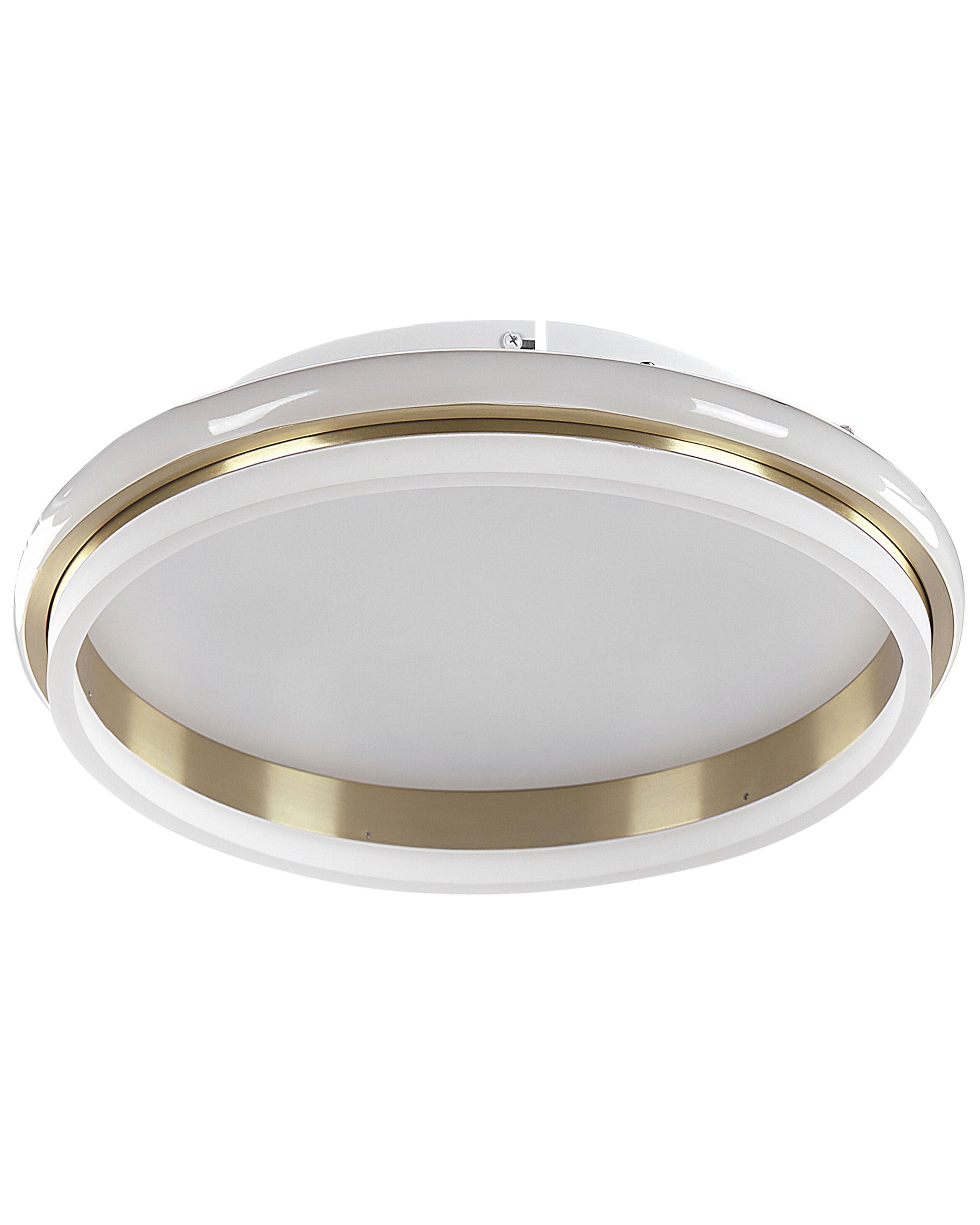 Lámpara LED de techo taping metal dorado