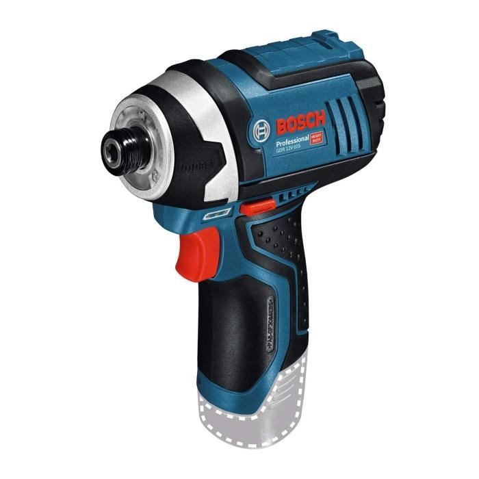 Atornillador de impacto a bat. Bosch gdr12v-105 (sin bat. Ni cargador)