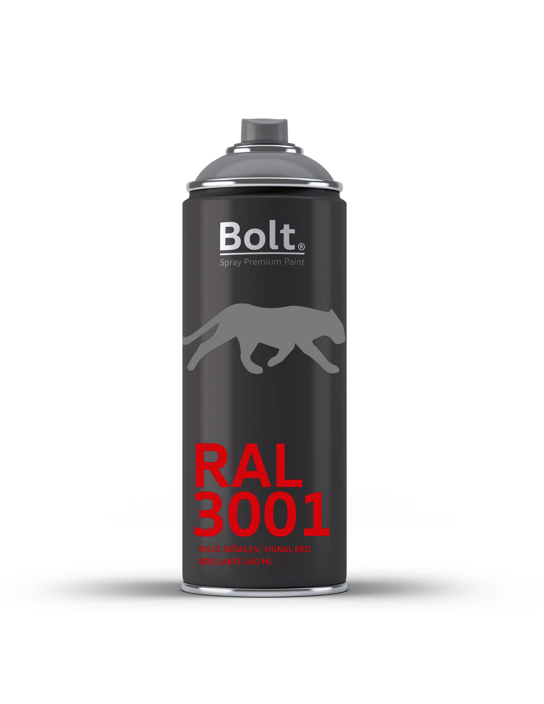 Spray bolt premium acrilico brillante ral 400 ml (ral 3001 rojo señales)