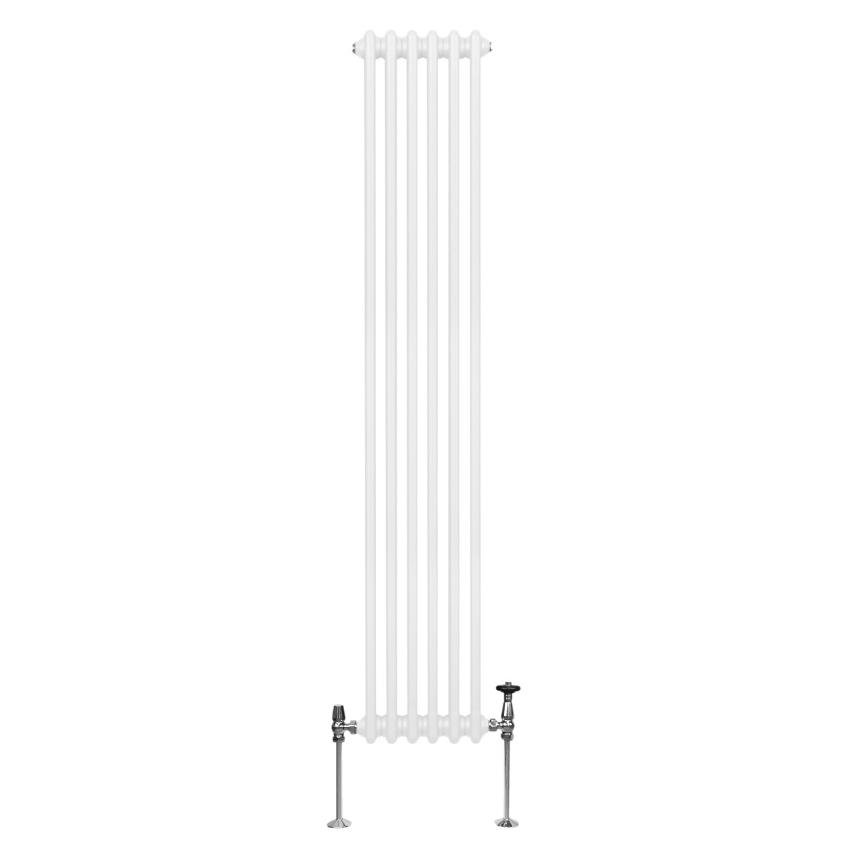 Radiador tradicional vertical de 2 columnas - 1800x 292mm - blanco